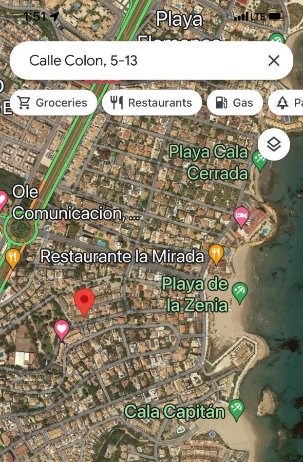 Orihuela Costa 2-Bedroom 1-Bath Renovated Vacation Rental On La Zenia Beach ภายนอก รูปภาพ